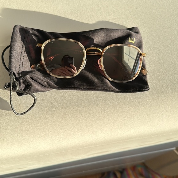 KREWE Accessories Krewe Hyde Matte Tortoise Mirrored Lens Sunglasses Poshmark